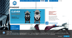 Desktop Screenshot of de.piaggio.com