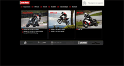Desktop Screenshot of derbi.piaggio.ee