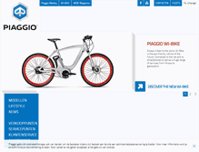 Tablet Screenshot of nl.piaggio.com