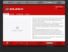 Tablet Screenshot of gilera.piaggio.ee