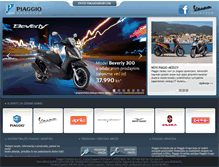 Tablet Screenshot of piaggio.hr